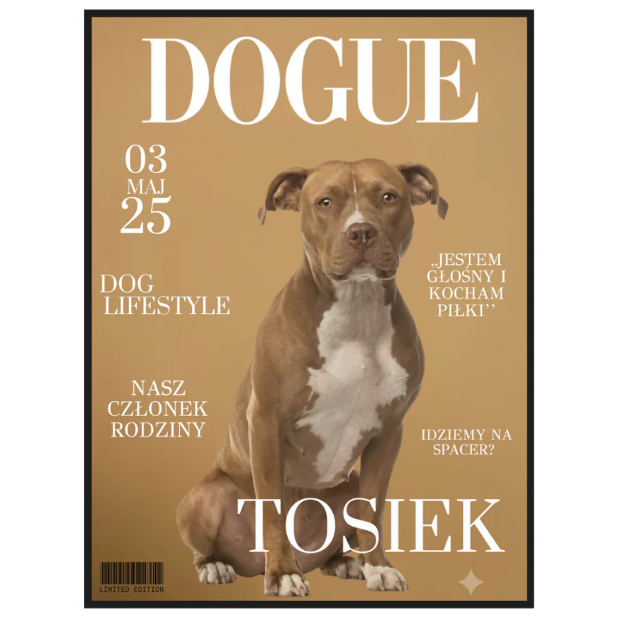 plakat z twoim psem