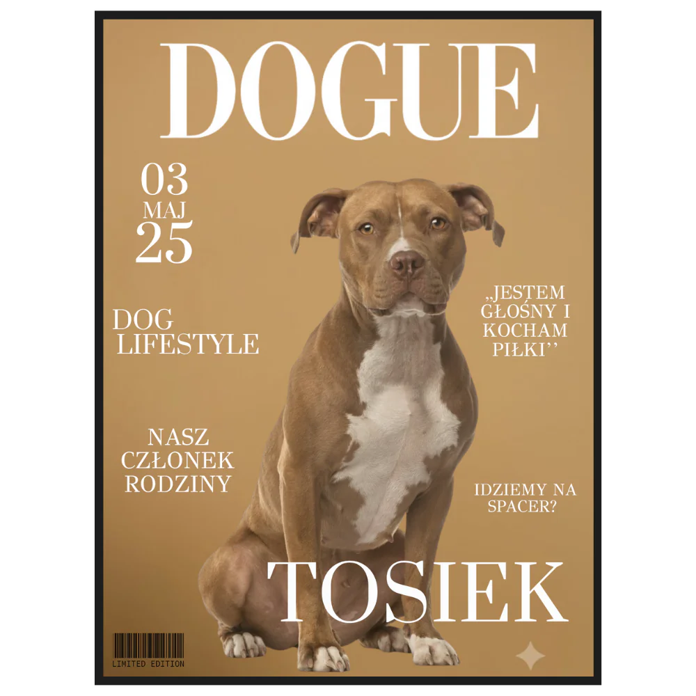 plakat z twoim psem